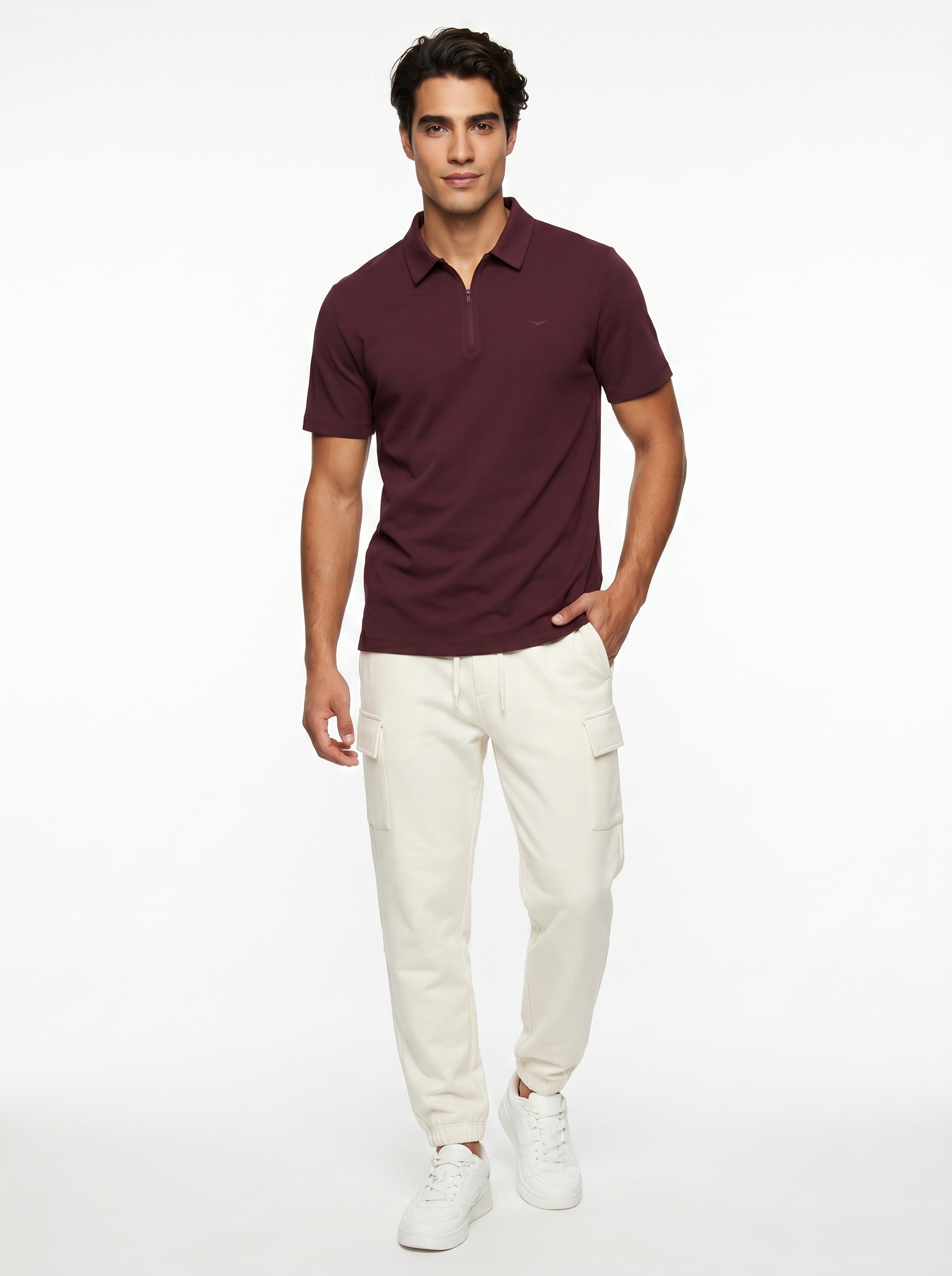 AeroZip Polo T-Shirt