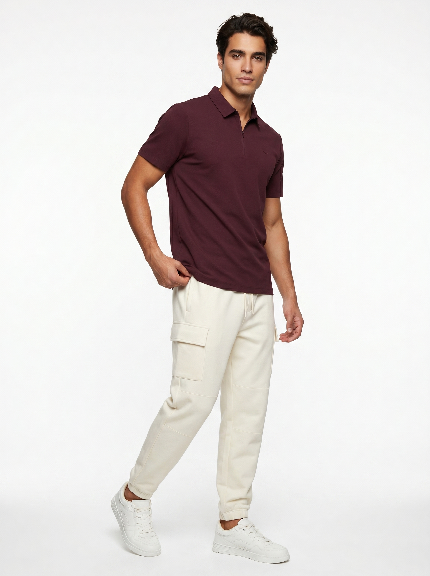 AeroZip Polo T-Shirt