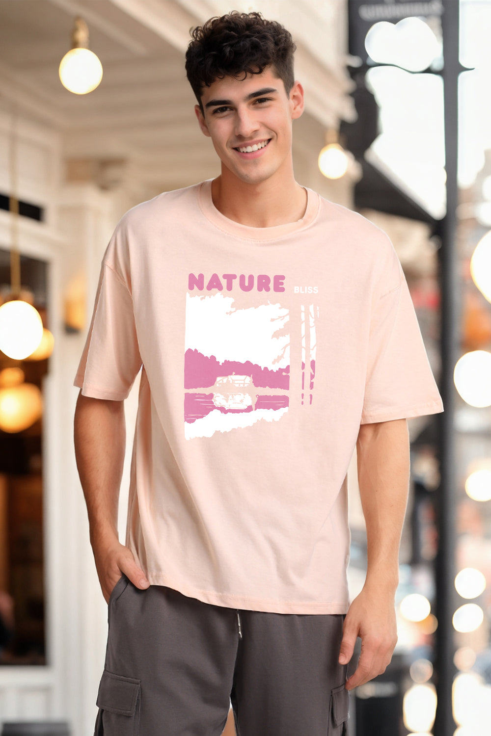 Nature Bliss Oversized T-Shirt