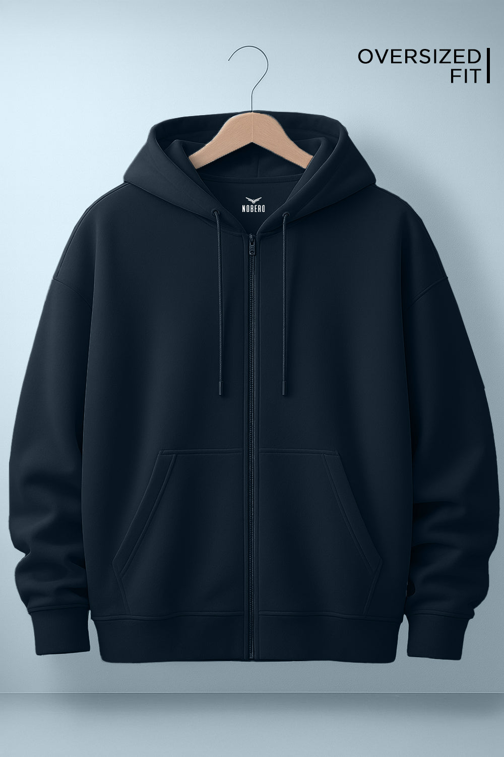 Oversized Zipper Hoodie