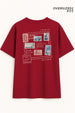 No Fixed Place Oversized Fit Women Tee