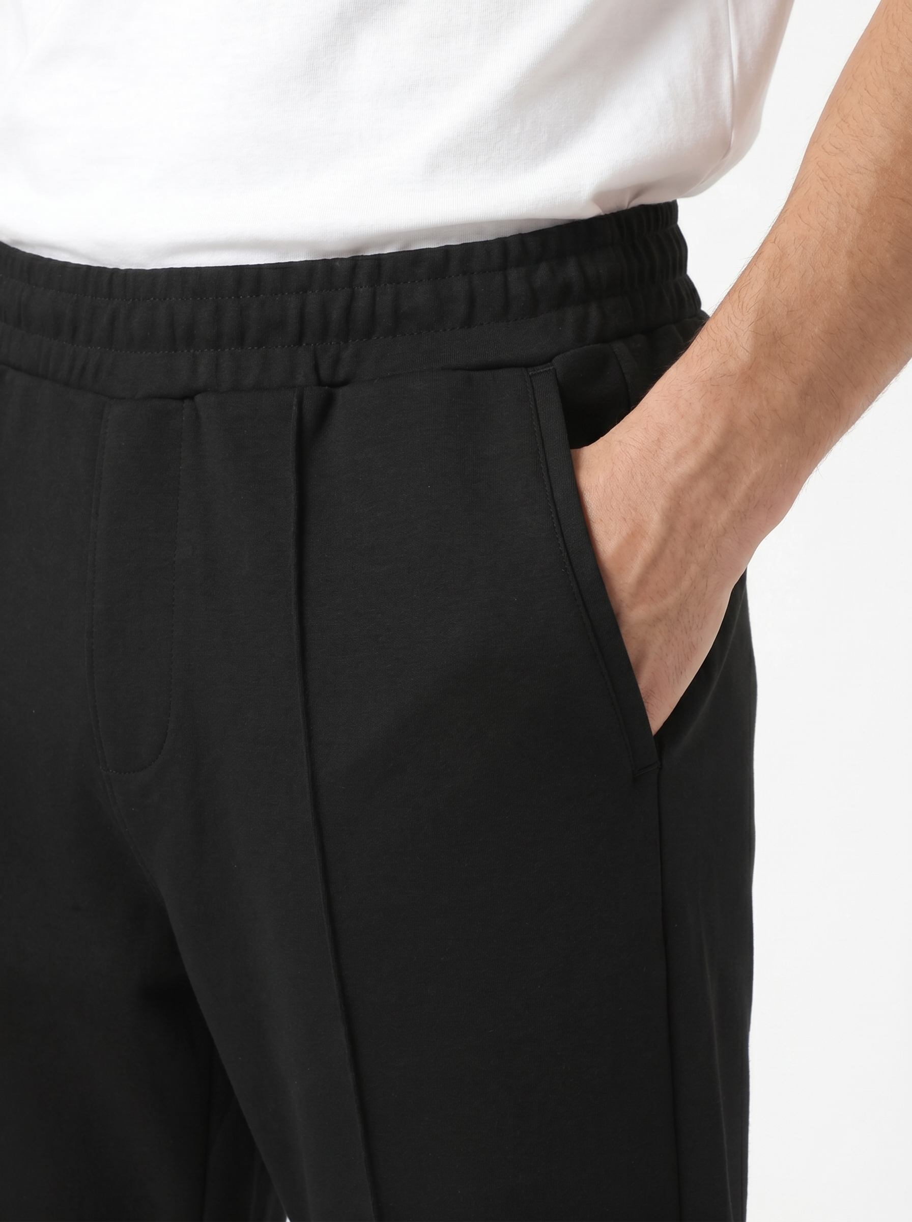 Straight Fit Interlock Joggers