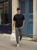 Straight Fit Interlock Joggers