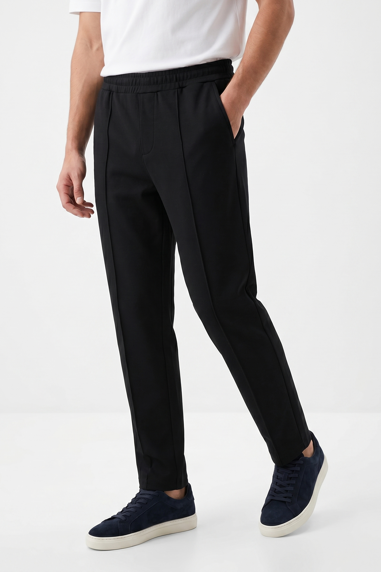 Straight Fit Interlock Joggers