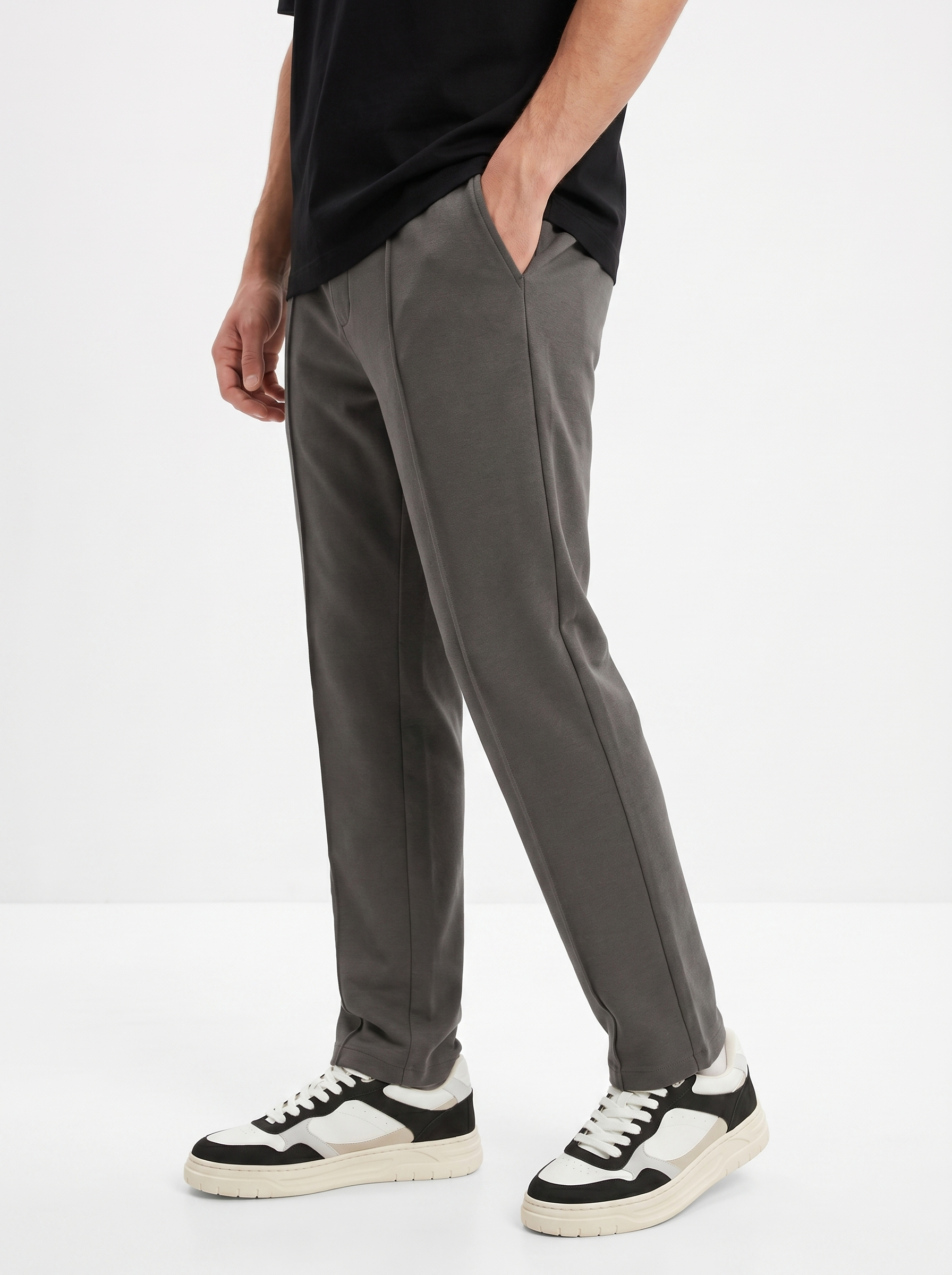 Straight Fit Interlock Joggers