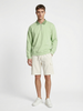 Quarter Zip Full Sleeve Polo T-Shirt