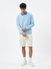 Quarter Zip Full Sleeve Polo T-Shirt