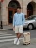 Quarter Zip Full Sleeve Polo T-Shirt
