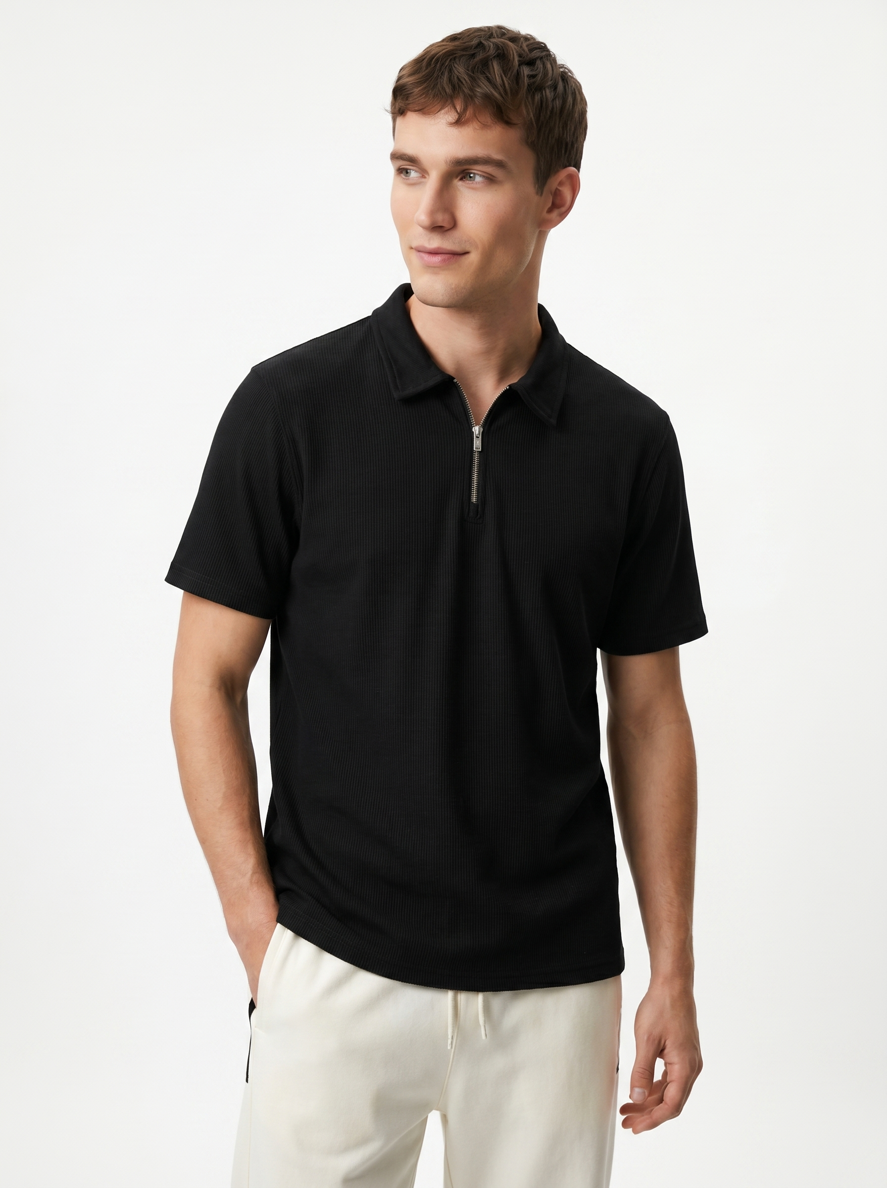 Nobero Luxe Rib Polo