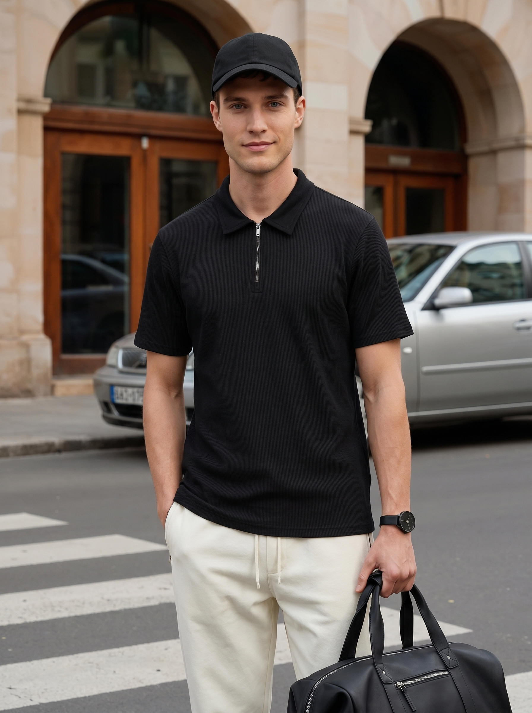 Nobero Luxe Rib Polo