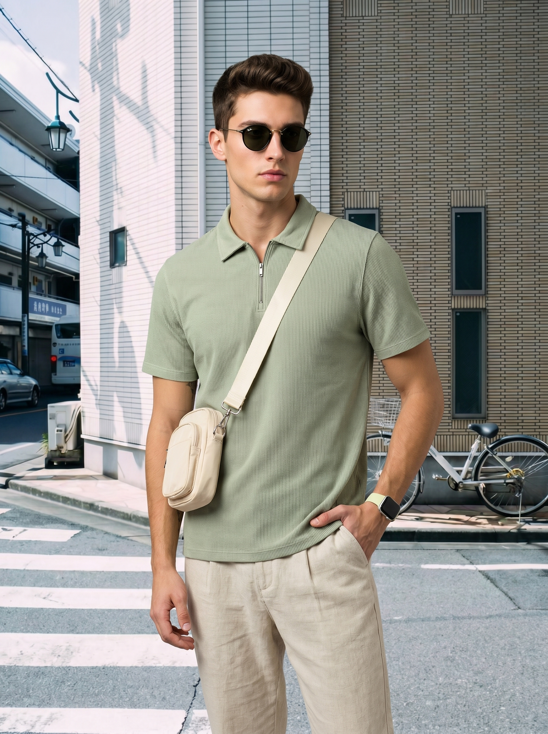 Nobero Luxe Rib Polo