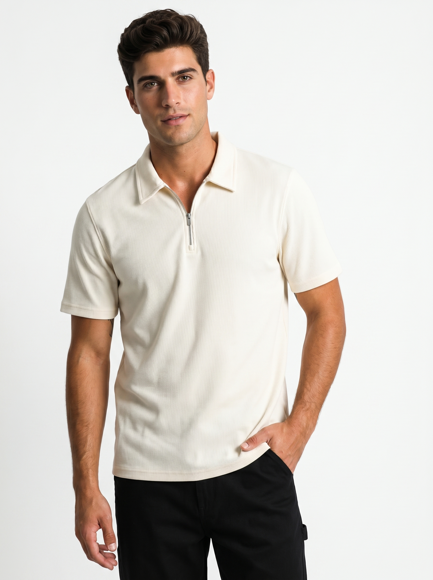 Nobero Luxe Rib Polo