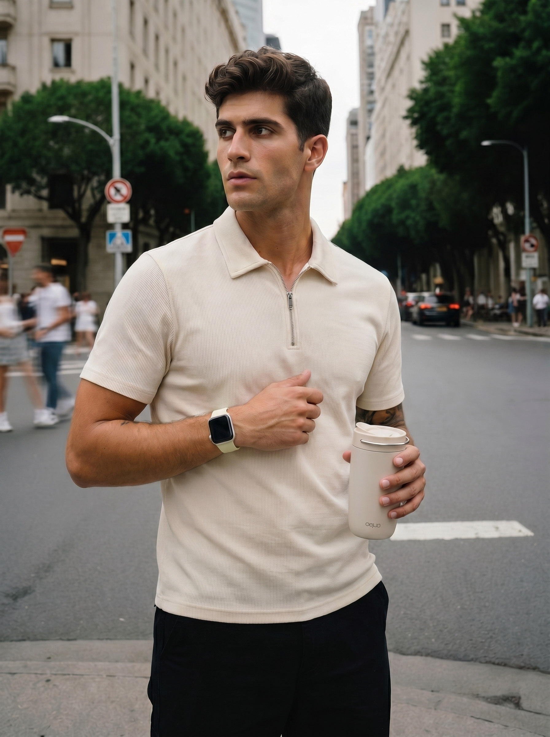 Nobero Luxe Rib Polo