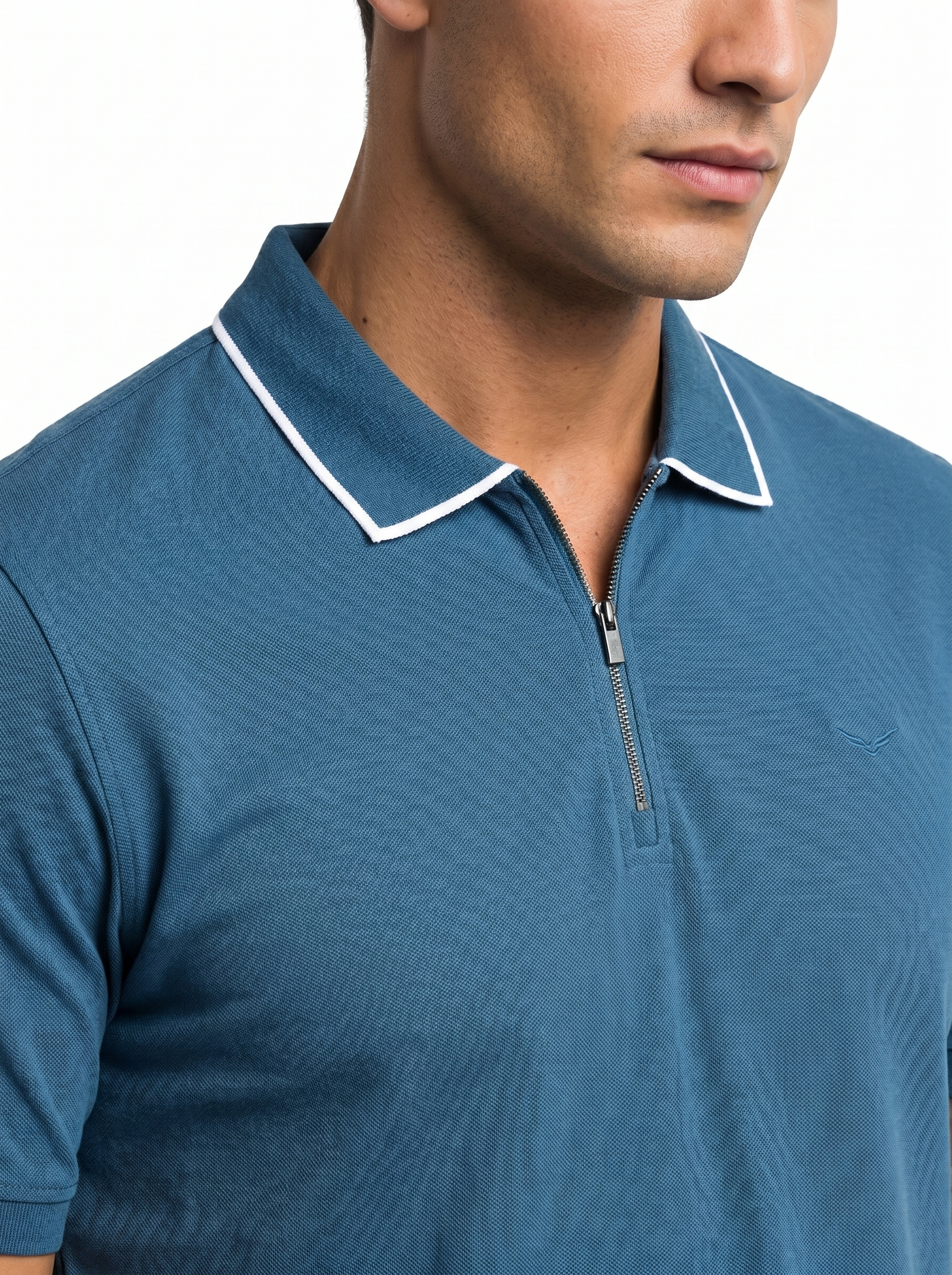 EdgeLine Zip Polo T-Shirt