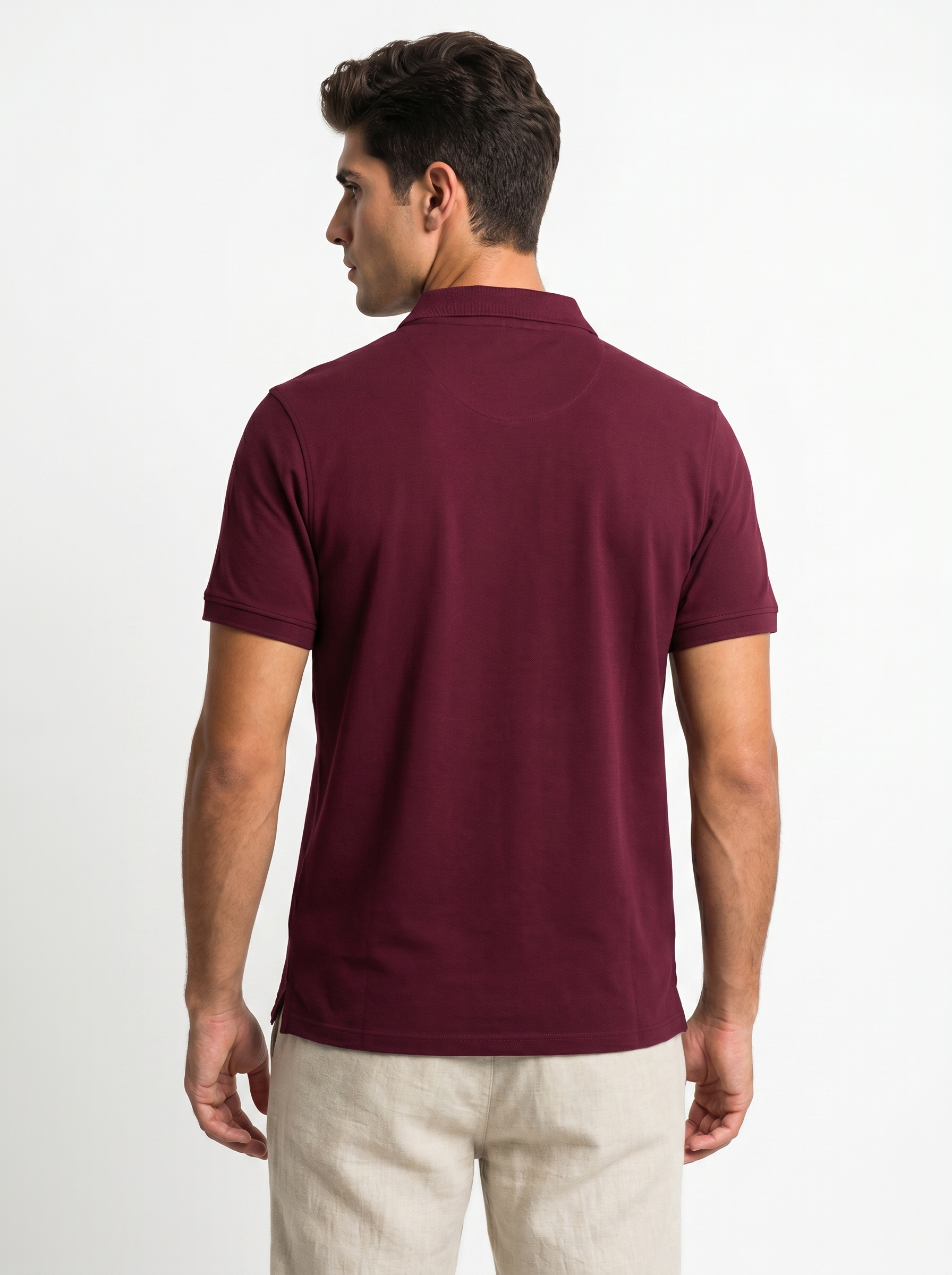 Travel Zip Polo T-Shirt