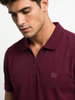 Travel Zip Polo T-Shirt