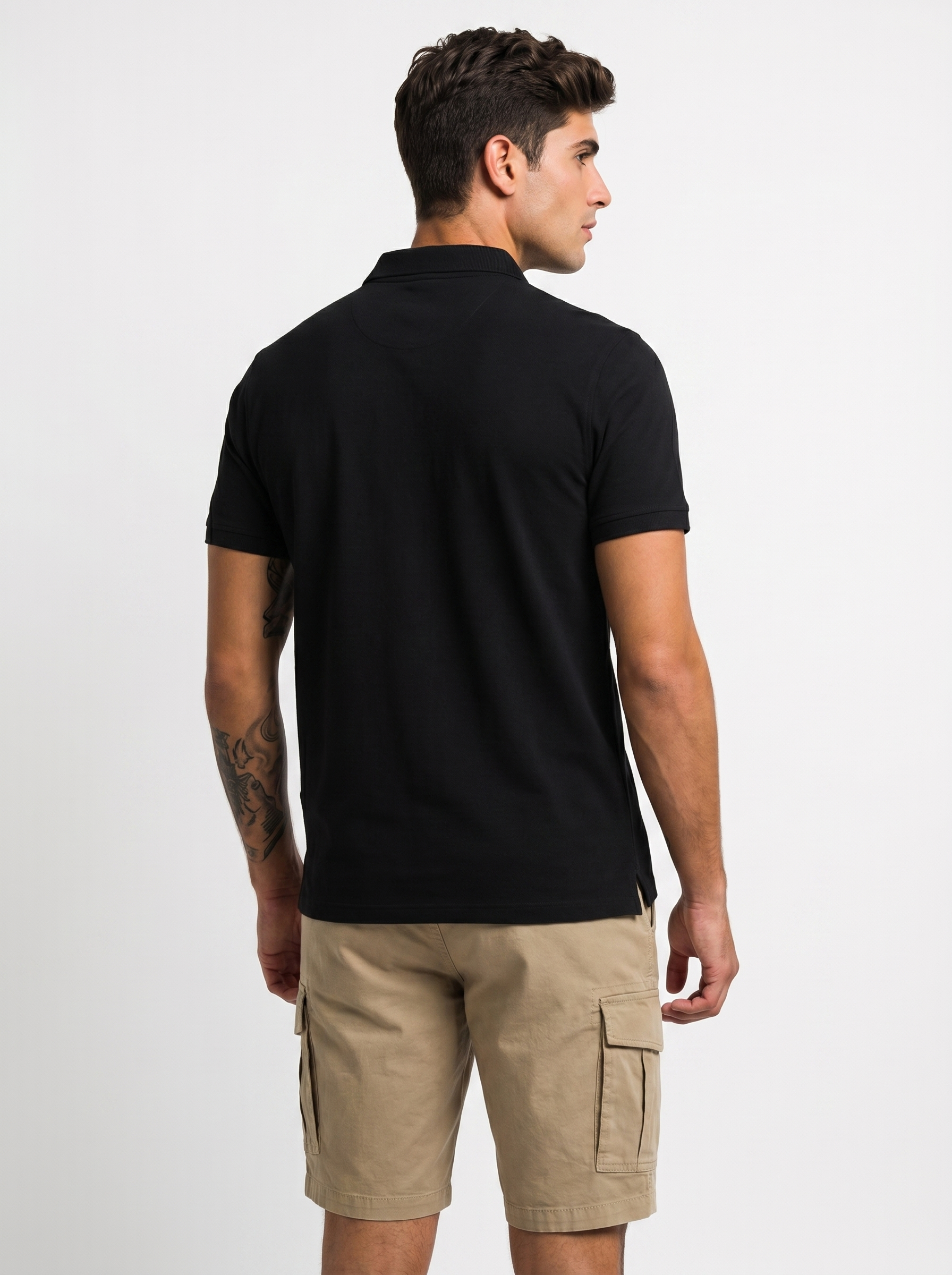 Travel Zip Polo T-Shirt