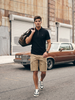 Travel Zip Polo T-Shirt