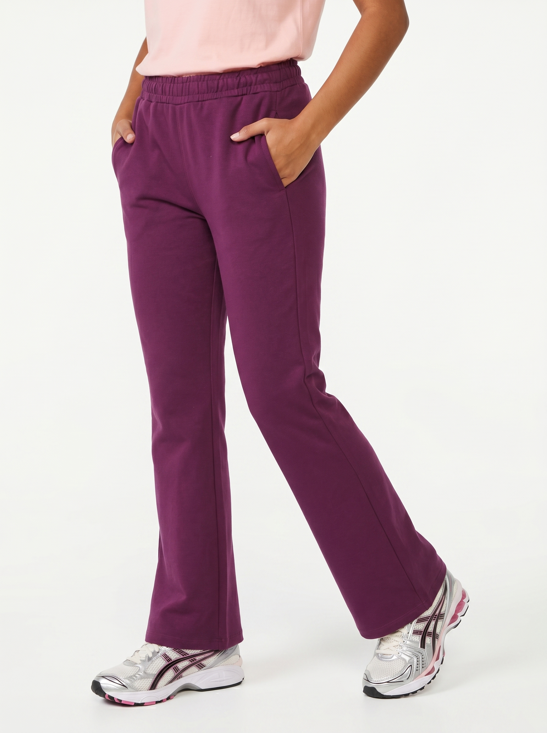 Flared Terry Pants