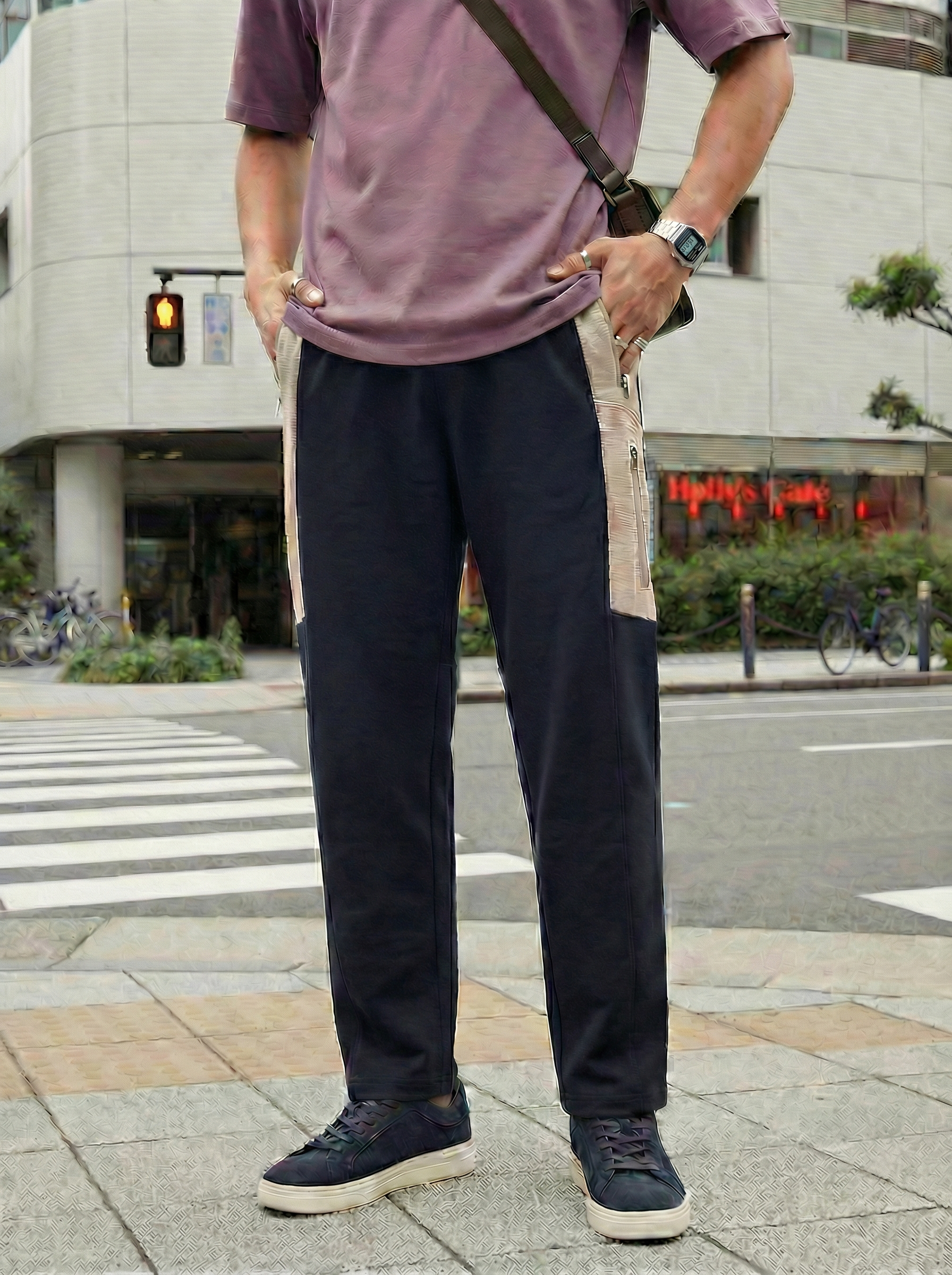 Straight Fit Travel Pants