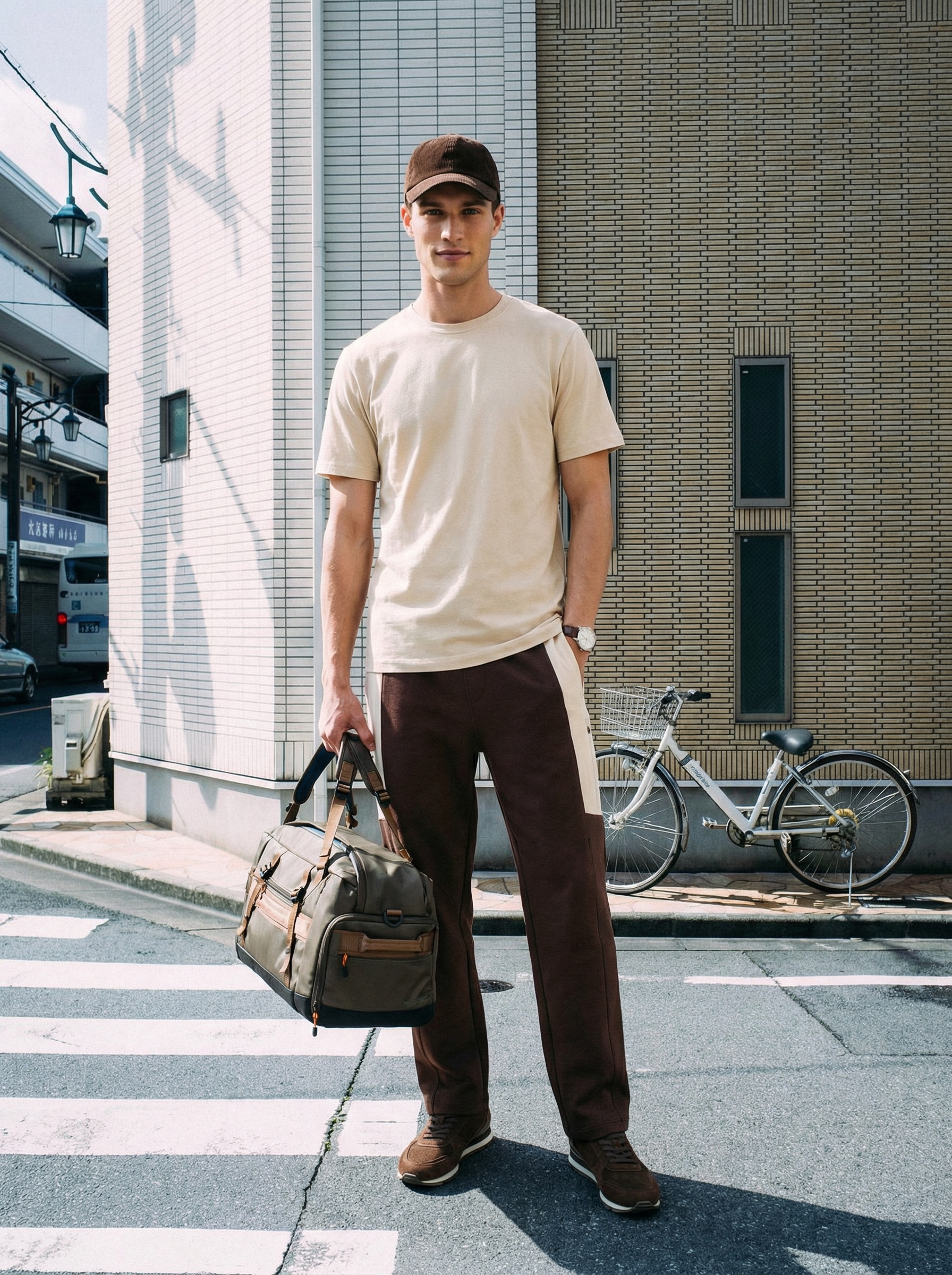 Straight Fit Travel Pants