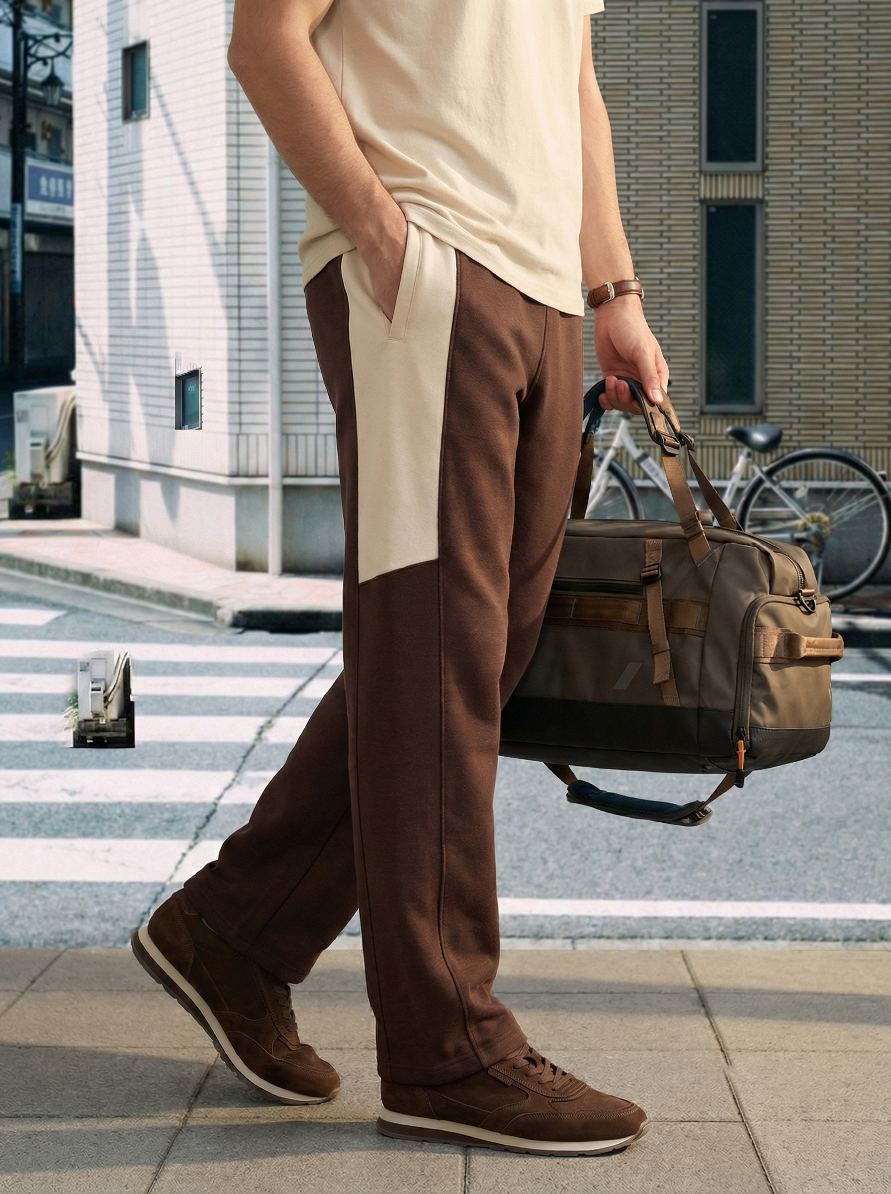 Straight Fit Travel Pants