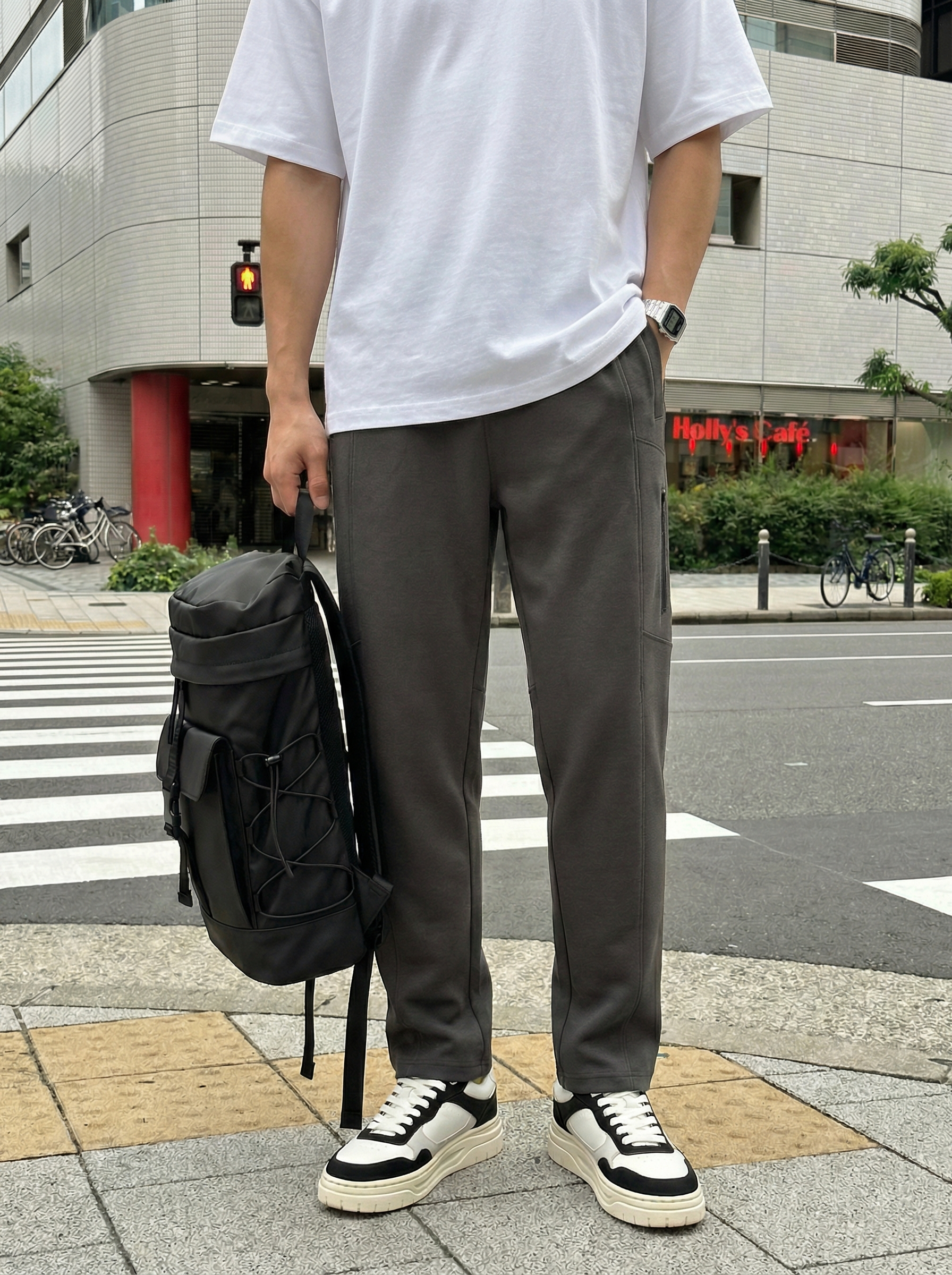 Straight Fit Travel Pants