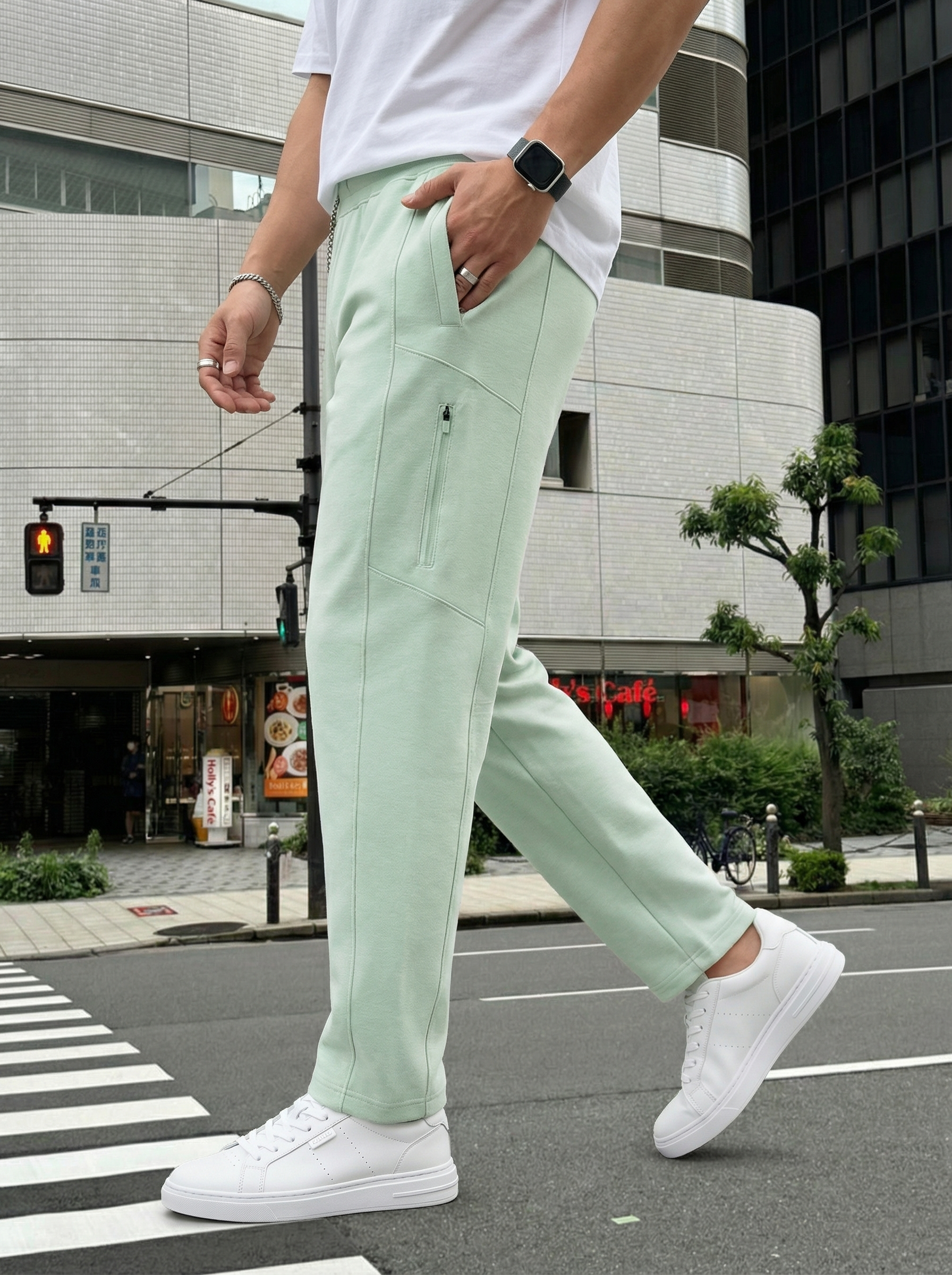 Straight Fit Travel Pants