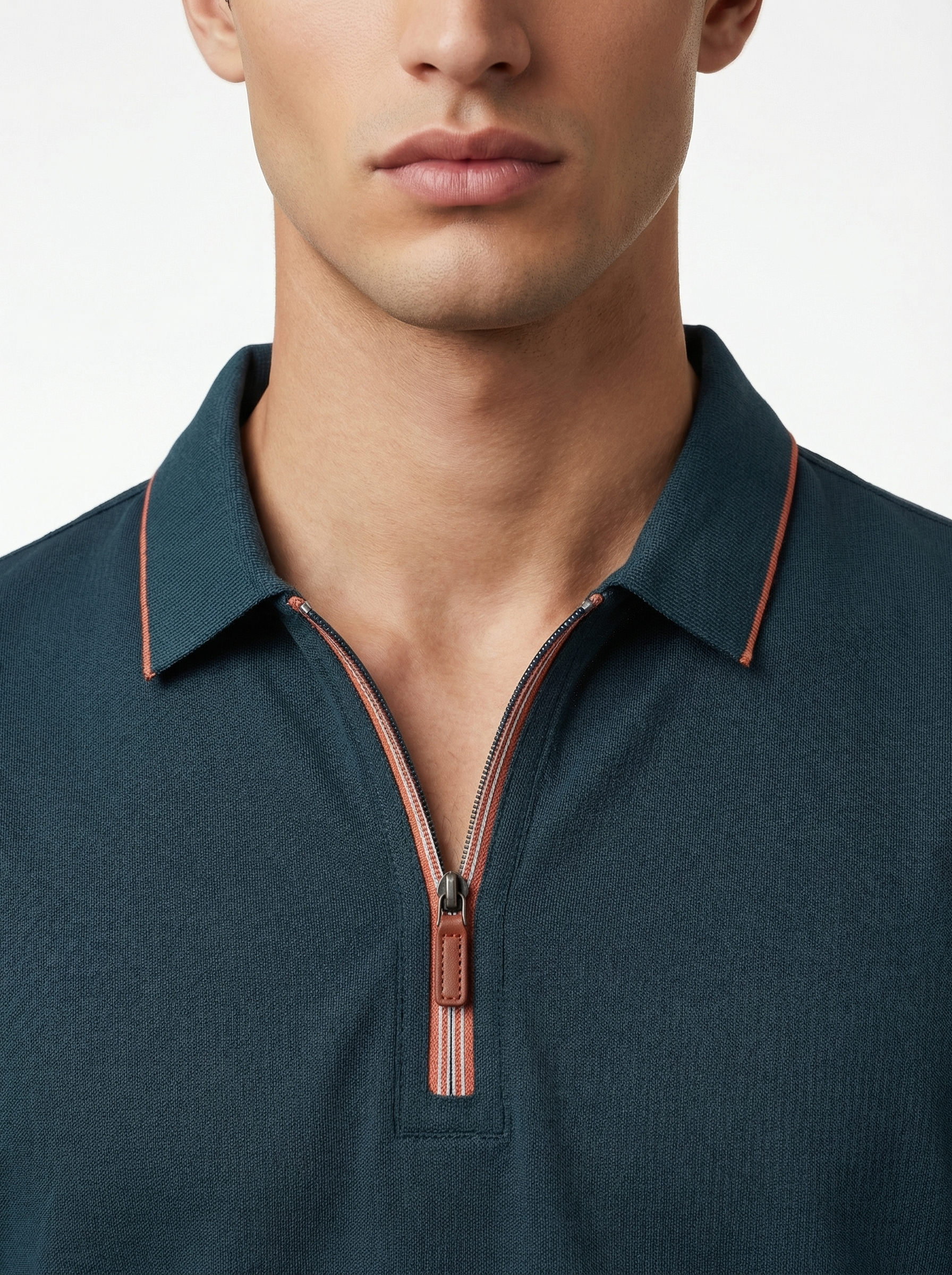 Aero Seamless Zip Polo T-Shirt