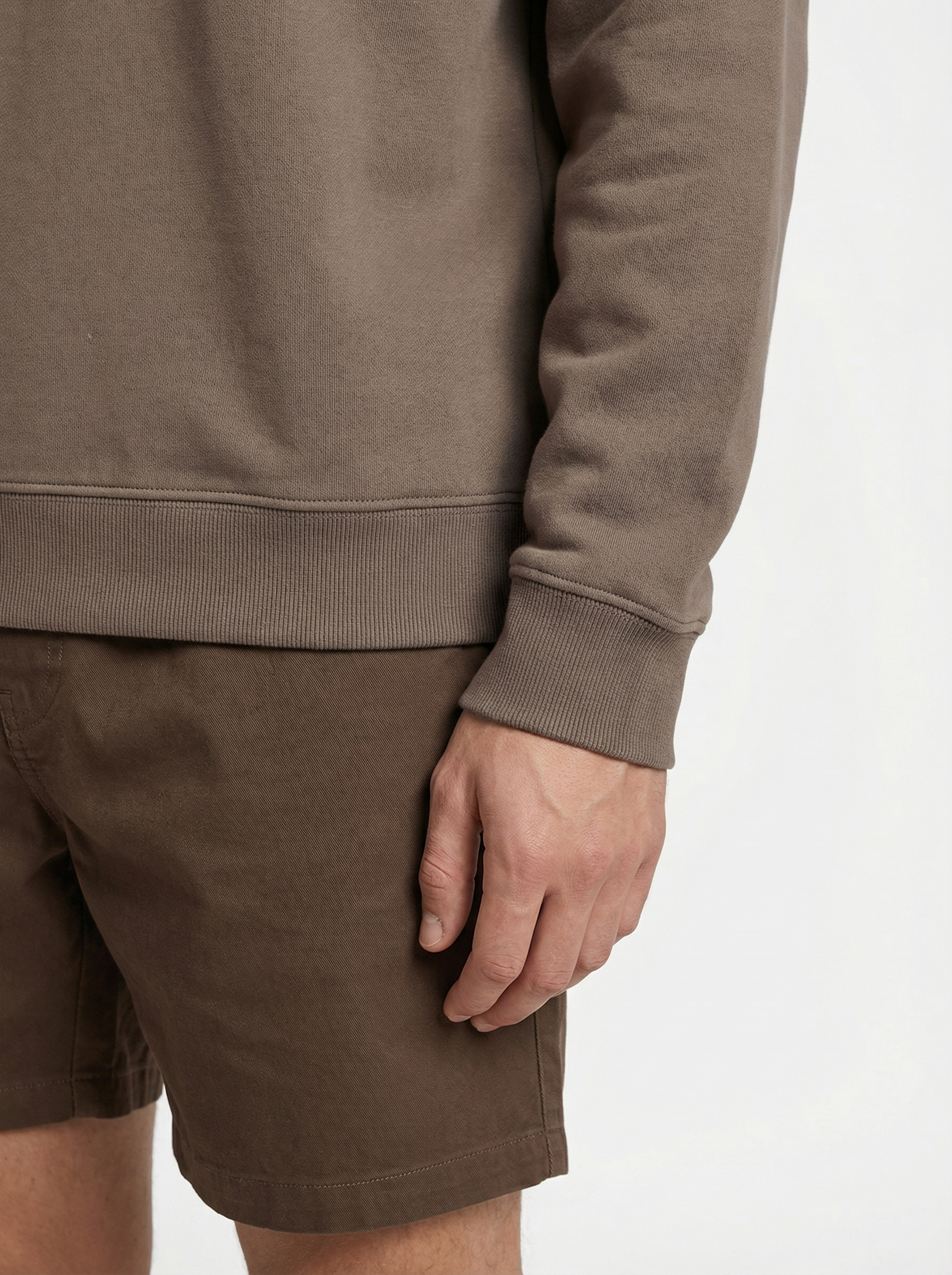 Quarter Zip Full Sleeve Polo T-Shirt