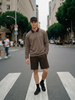 Quarter Zip Full Sleeve Polo T-Shirt