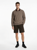 Quarter Zip Full Sleeve Polo T-Shirt