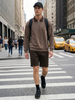 Quarter Zip Full Sleeve Polo T-Shirt