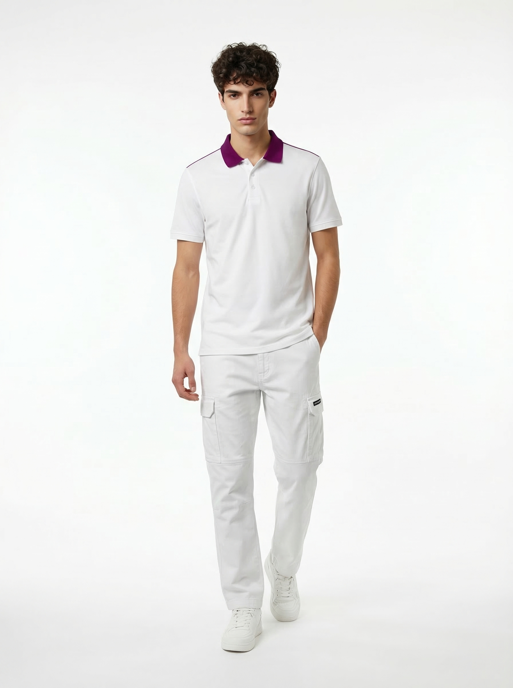 Accent Collar Polo