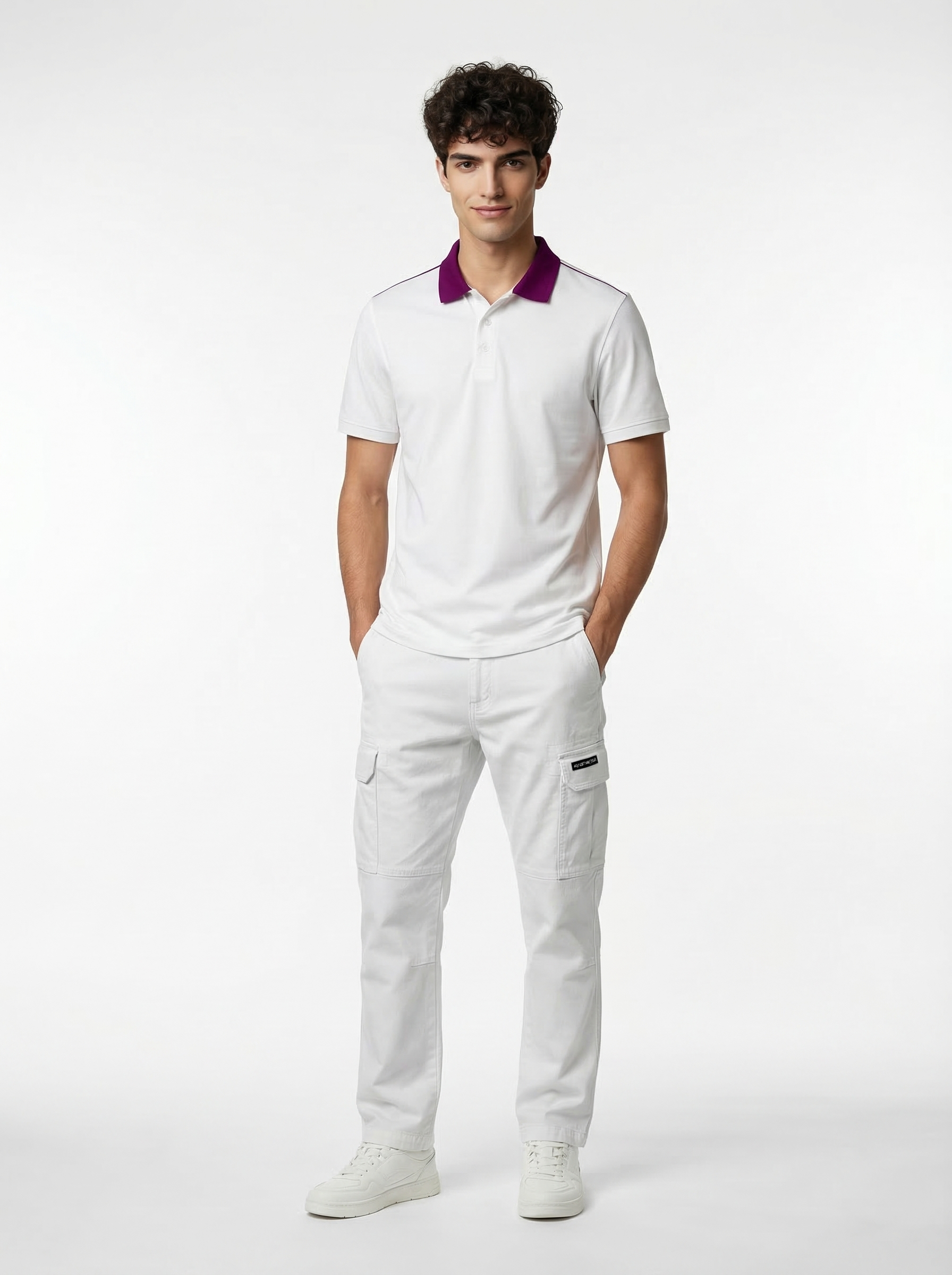Accent Collar Polo