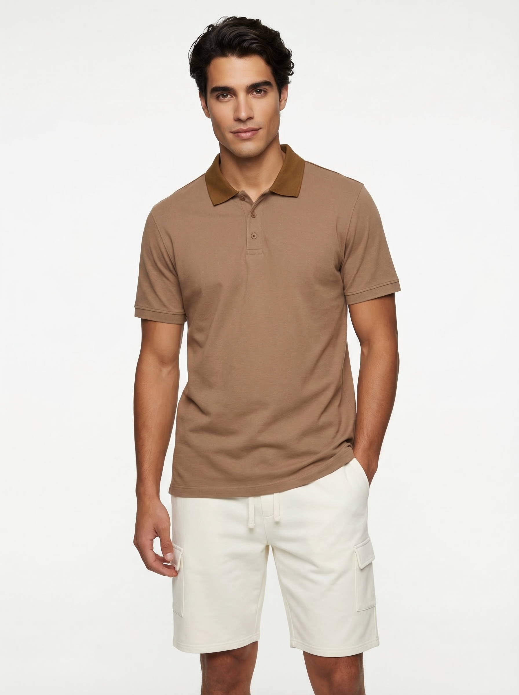 Accent Collar Polo