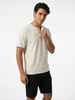 Textured Henley T-Shirt
