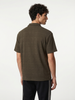 Textured Zip Polo