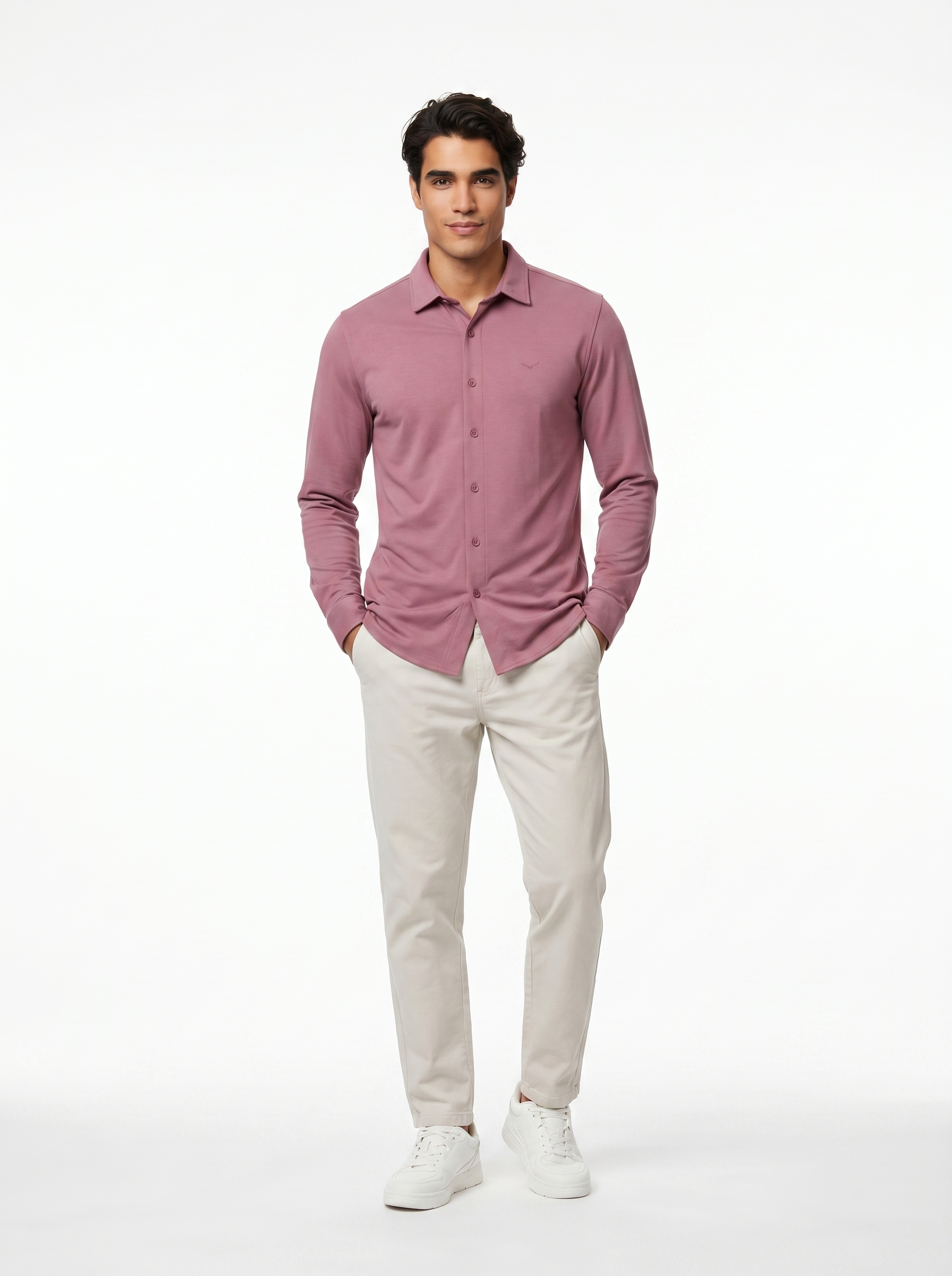 Full Sleeves Knitted Shirt