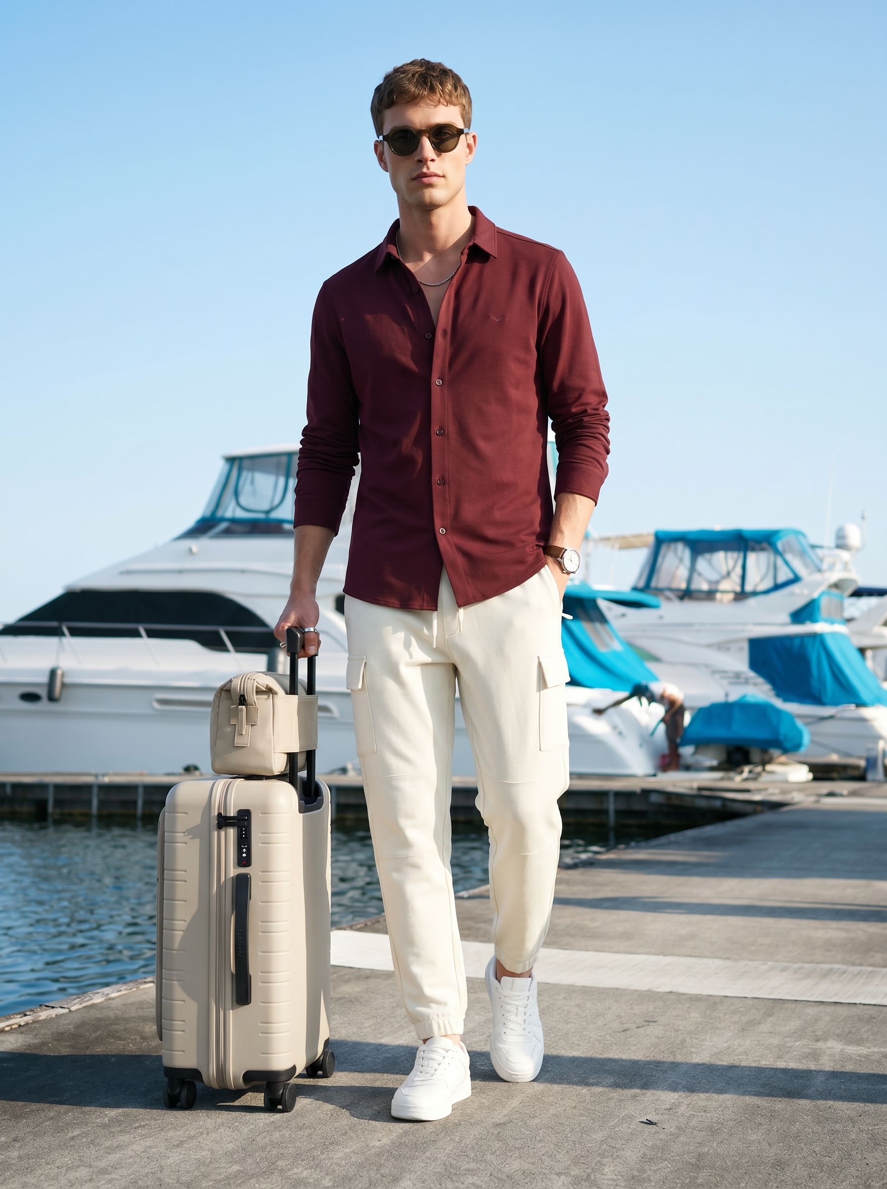 Full Sleeves Knitted Shirt