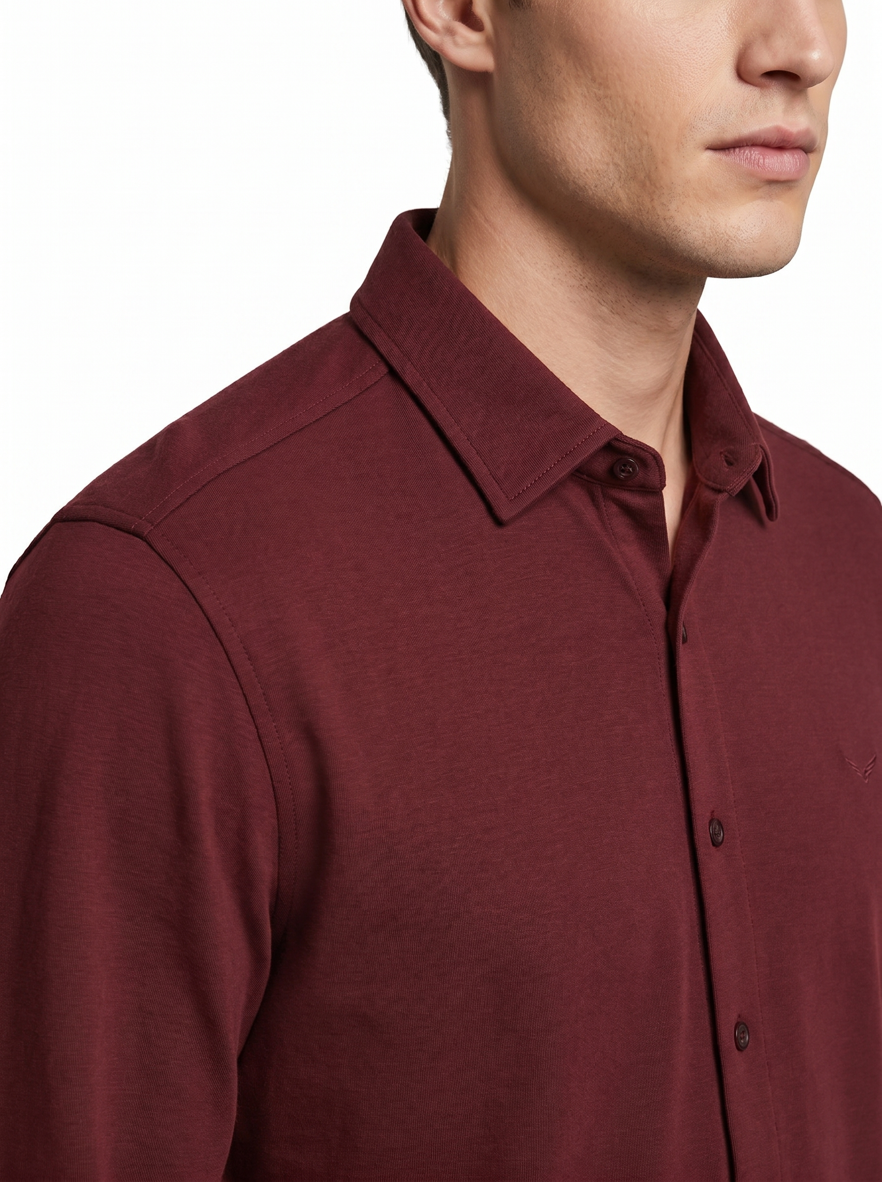 Full Sleeves Knitted Shirt