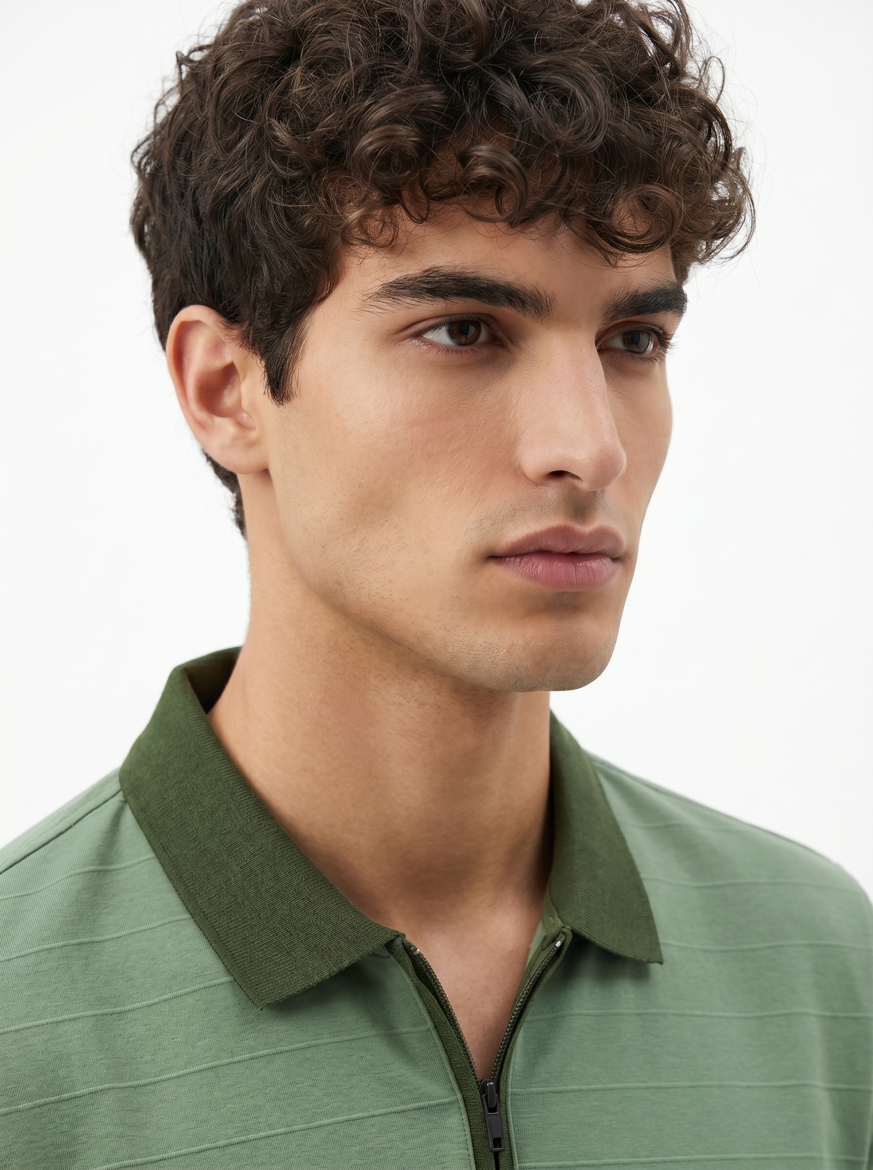 Coastline Zip Polo T-Shirt