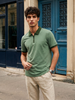 Coastline Zip Polo T-Shirt