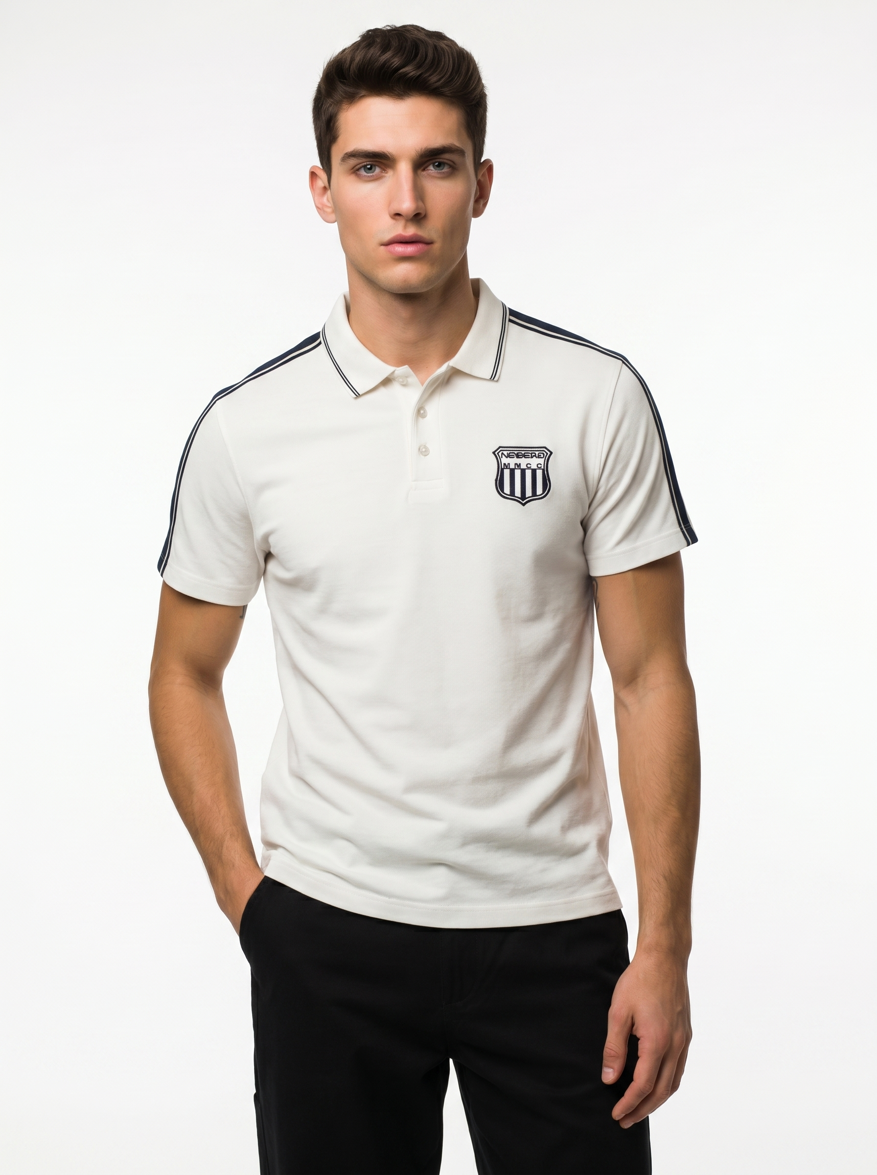 Varsity Crest Polo T-Shirt