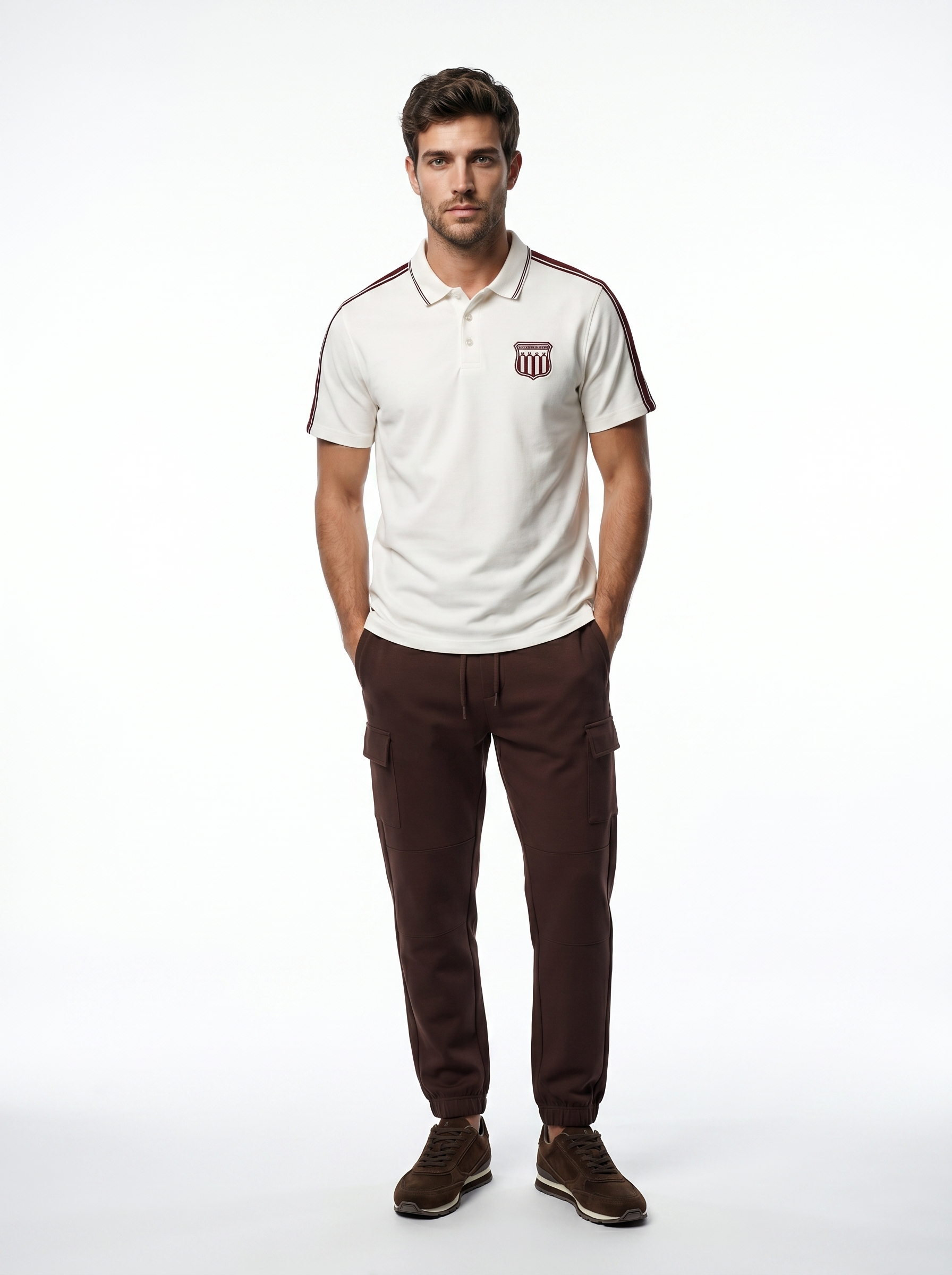 Varsity Crest Polo T-Shirt