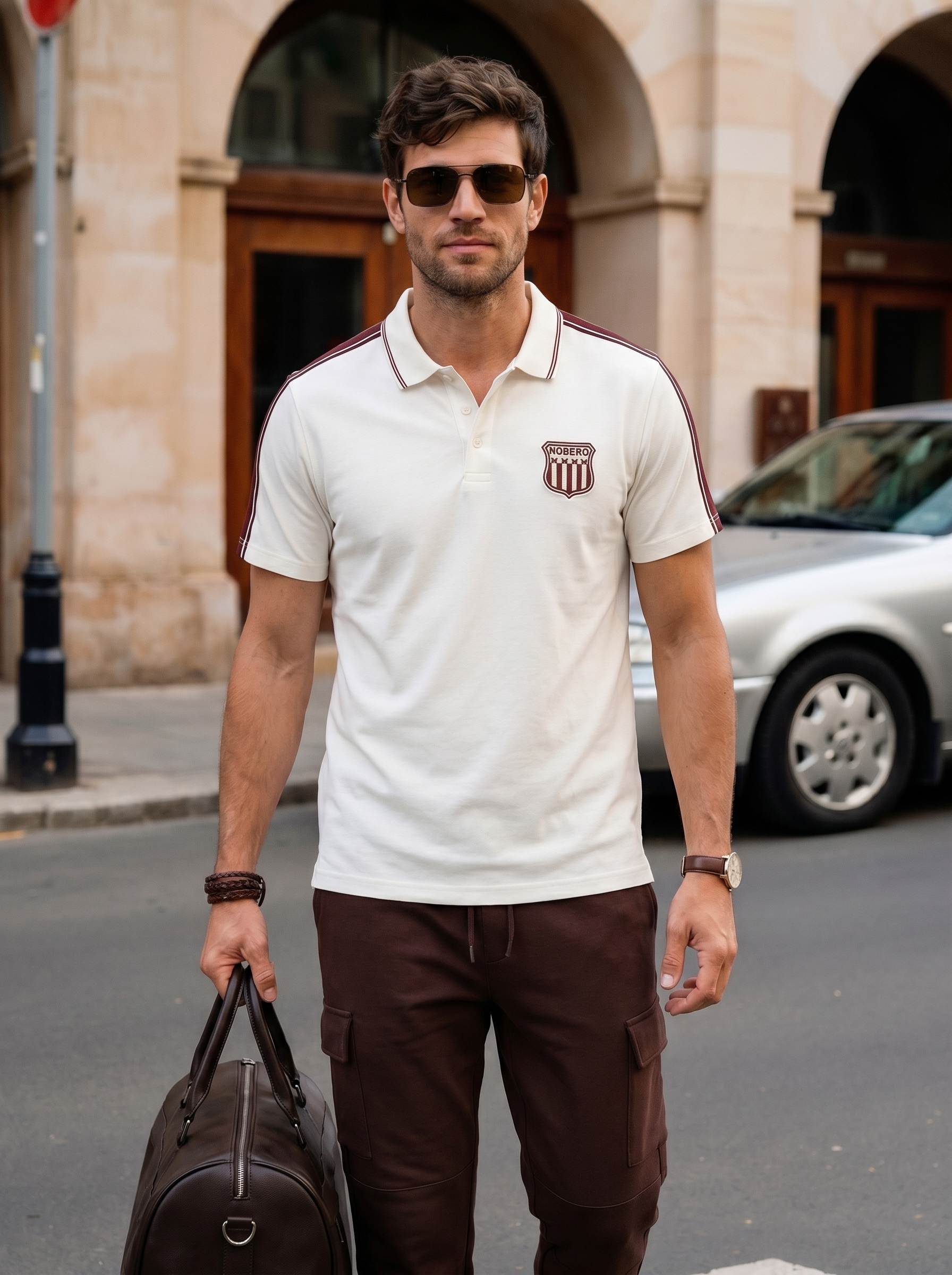 Varsity Crest Polo T-Shirt