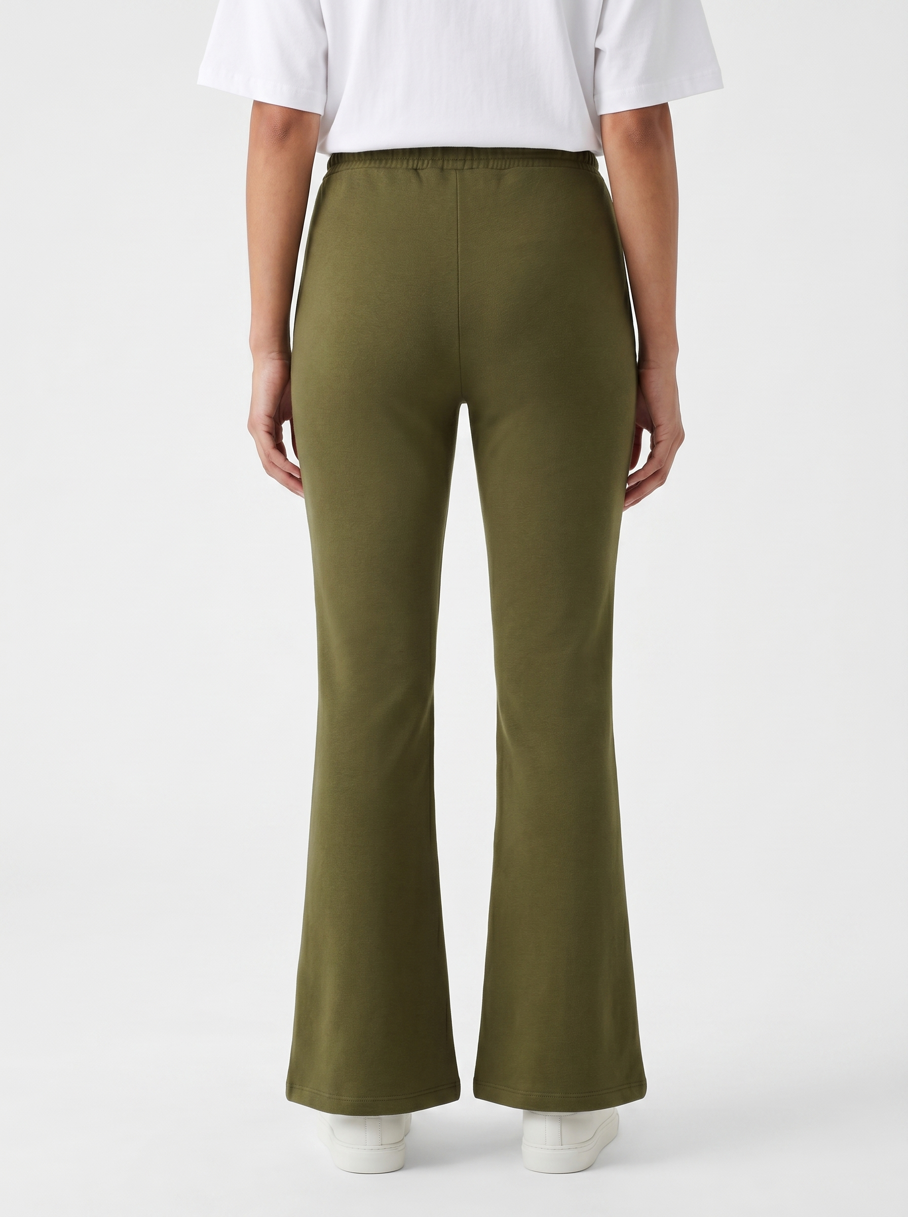 Flared Terry Pants
