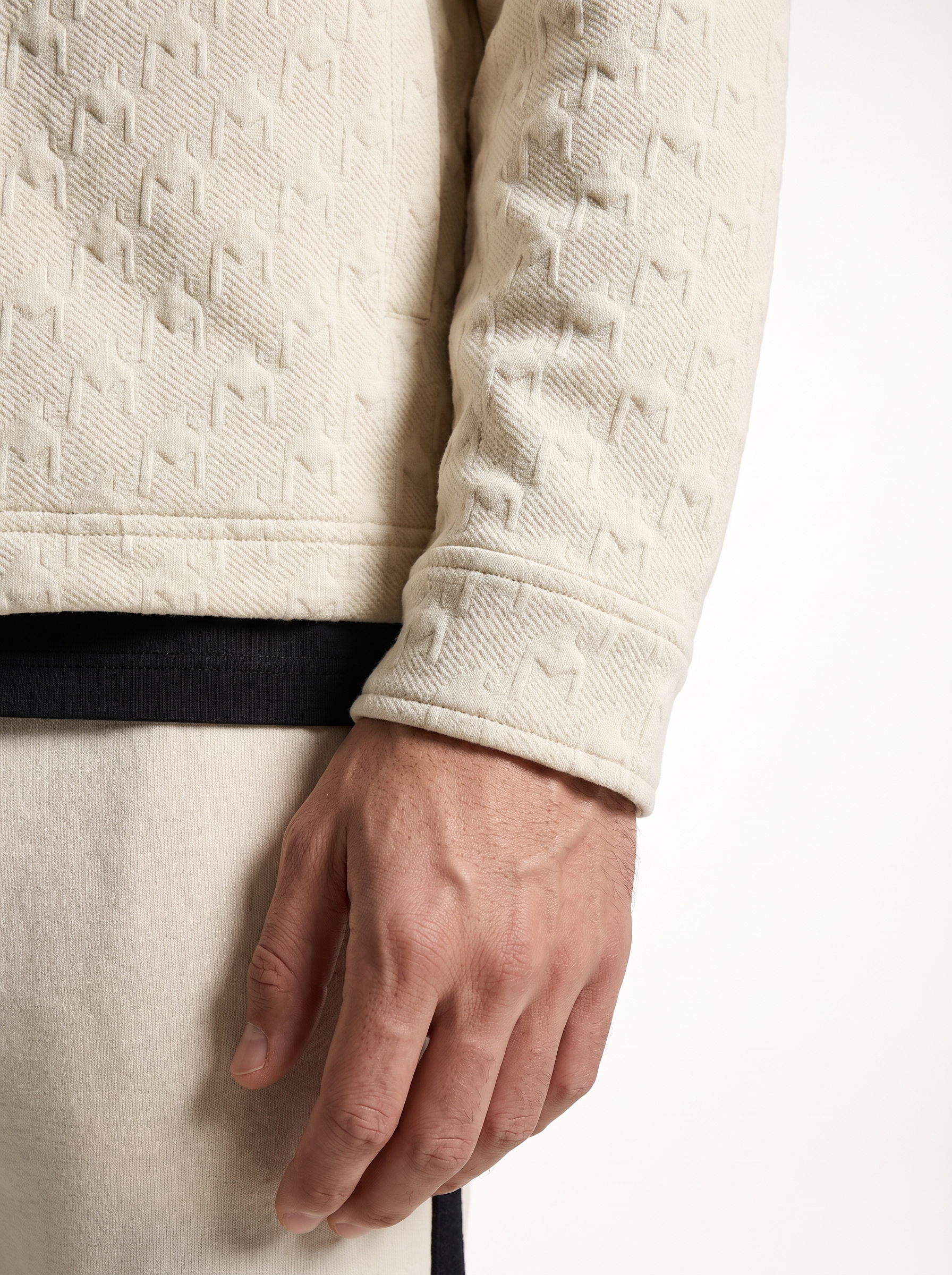 Quilted Houndstooth Shacket