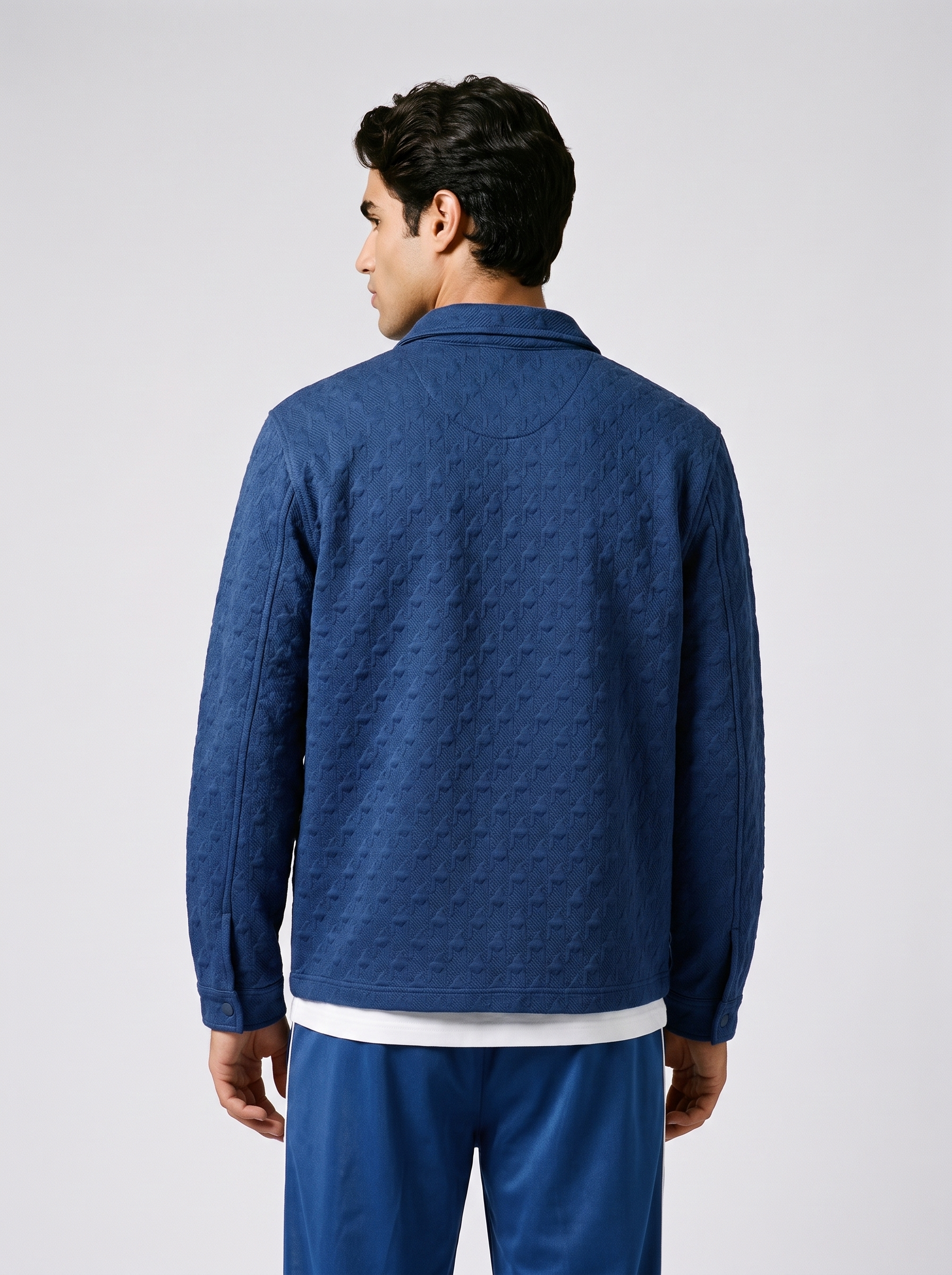 Quilted Houndstooth Shacket