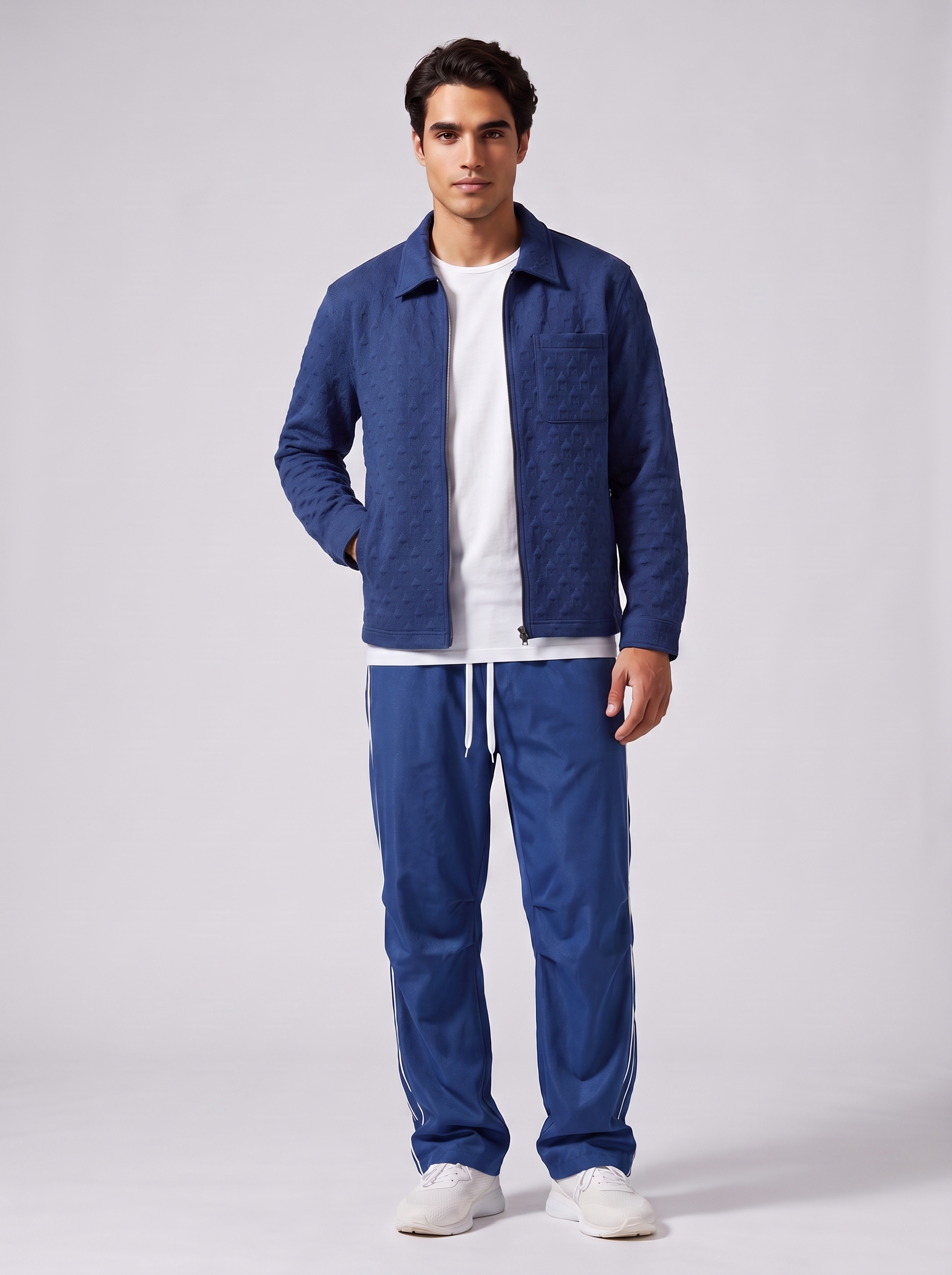 Quilted Houndstooth Shacket